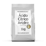 Ácido Cítrico Anidro 1kg - 100% Puro - Alimentício