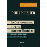 Ações Comuns Lucros Extraordinários - 1ª Edição 2021, De Fisher, Philip. Editora Saraiva Educação S. A., Capa Mole Em Português, 2021