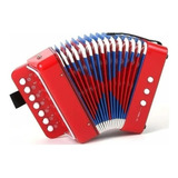 Acordeon Sanfona Infantil 3 Baixos Semi Profissional Criança
