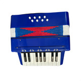 Acordeon Sanfona Infantil 8 Baixos Gaita Brinquedo