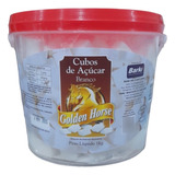 Açúcar Para Cavalos Em Cubos Tradicional Balde Com 1kg
