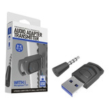 Adap Dongle Bluetooth Usb Ps4 Ps5 Pc Mic P2 Fone De Ouvido