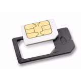 Adaptador 3 Em 1 Chip Nano Sim Micro Card iPhone 4g 4s 5
