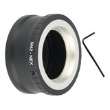 Adaptador Anel De Lentes Rosca M42 Cameras Sony Nex E-mount