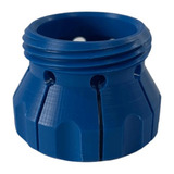 Adaptador Azul Para Garrafa Sem Rosca - Gargalo Coroa 26mm