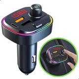 Adaptador Bluetooth Carro Transmissor Carregador Usb Tipo C