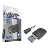 Adaptador Bluetooth Dongle Ps4 Ps5 Mini Plug Preto 1cm