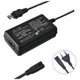 Adaptador Ca Ac-l100 Ac-l15 Ac-l10 Para Filmadoras Sony Hand Cor Preto