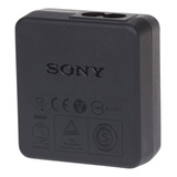 Adaptador Ca Sony Ub10 Usb Para Câmeras E Filmadoras Bivolt Cor Preto