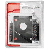 Adaptador Caddy Notebook Dvd P/ Hd Ou Ssd - Sony Vaio 9.5mm 