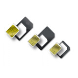 Adaptador Chip Micro Sim Nano Chip iPhone 4s 5s Samsung S4