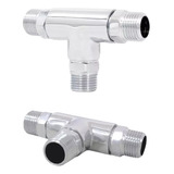 Adaptador Conector Ivendi Metal Conexao Tee T Universal Torneira Monocomando P/ Agua Fria