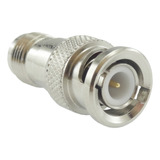 Adaptador Conversão Bnc 50 Ohms Macho X Tnc Fêmea Klc-13