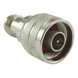 Adaptador Conversão Reto N 50 Ohms Macho X Tnc Fêmea Klc-19