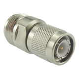Adaptador Conversão Reto Tnc Macho X N 50 Ohms Fêmea Klc-18