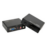 Adaptador Conversor Vga Para Hdmi Com Áudio P/xbox360 Ps3 Tv