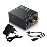 Adaptador De Audio Óptico Digital Para Rca Analógico Convert