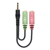 Adaptador De Audio P3 ELG Para Headset Ps/xbox