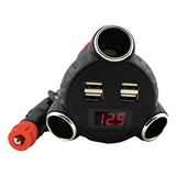 Adaptador De Energia Multi Car 180w Checa Bateria 4 Usb 3 Ci
