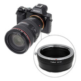 Adaptador De Lente Canon Ef E Ef-s Para Câmeras Sony E Mount