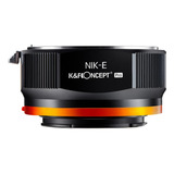 Adaptador De Lentes Nikon Para Sony Mirrorless Ai-nex Nf-e