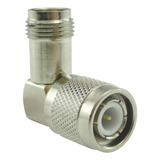 Adaptador De Série Angular 90° Tnc Macho X Tnc Fêmea Ta-5