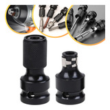 Adaptador De Soquete Par Chave De Impacto 1/2 Em Bits De 1/4