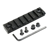 Adaptador De Trilho 20mm Keymod 77mm Picatinny Airsoft