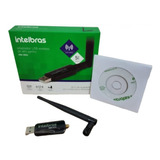 Adaptador Dvr Intelbras Wifi Usb Wireless C/ Antena 300mbps