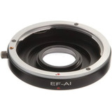 Adaptador Ef-ai - Lente Canon Ef Eos Para Camera Nikon Ai F