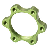 Adaptador Freio Disco Cubo Bike/motorizada44mm- Alum - Cores Cor Verde