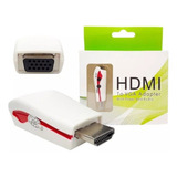Adaptador Hdmi Para Vga Adaptador Cabo Audio Ps3 Ps4/5 Xbox