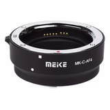 Adaptador Meike Para Lentes Canon Ef-eos P Ef Eos M M50 M200