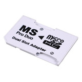 Adaptador Memory Stick Cr5400 Para Psp 2 Slots