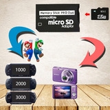 Adaptador Memory Stick Pro Duo Cartão Sony Psp