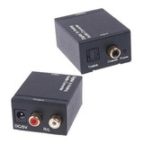 Adaptador Óptico Coaxial Digital P/ Som Analogico Saida Rca