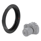 Adaptador Reverso 72mm Para Lentes E Câmeras Canon Eos