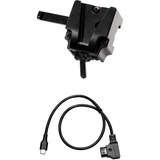 Adaptador V-mount Colbor + Cabo D-tap V-mount Para Tipo C