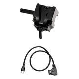 Adaptador V-mount Colbor + Cabo D-tap V-mount Para Tipo C