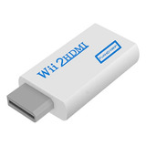 Adaptador Wii Connect Conversor De Áudio E Vídeo Hdmi 1080p Branco