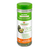 Adek Óleo De Abacate C/ Vitaminas 1000mg 60 Cápsulas Meissen Sabor Neutro