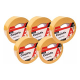Adere Kit Com 5 Fita Dupla Face Carpefix Fixa Carpete Tecido