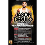 Adesivo - Jason Derulo World Tour - Art Decor 33 Cm X 48 Cm