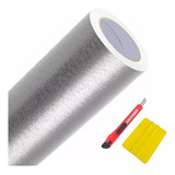 Adesivo Aço Escovado Inox Envelopamento Fogão 3mx1m + Brinde