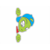Adesivo Alien De Boné Carona Carro Vidro Et Moda Top