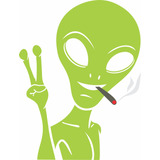 Adesivo Alien Et Vidro Carona Caminhão Moda Top