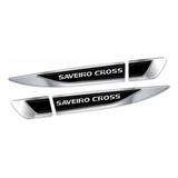 Adesivo Aplique Saveiro Cross Resinado Compatível F052
