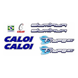 Adesivo Bicicleta Antiga Caloi Aluminum T Type Modelo 1