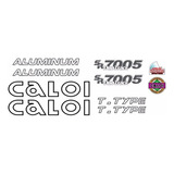 Adesivo Bicicleta Antiga Caloi Aluminum T Type Modelo 2