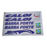 Adesivo Bicicleta Caloi Barra Forte Cores